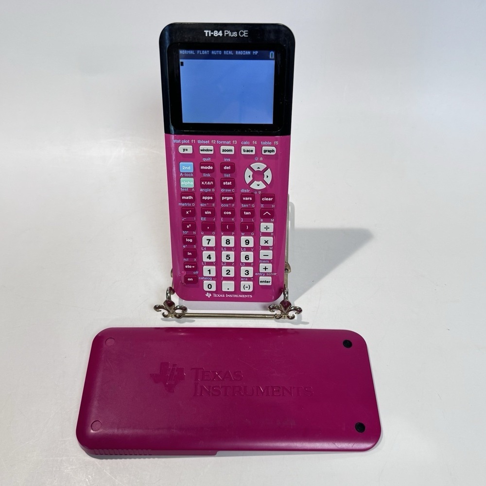 Texas Instruments TI-84 Plus CE Pink Scientific Graphing Calculator Works - Picture 2 of 9